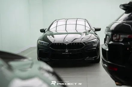 BMW M8 울트라핏 XP크리스탈 전체PPF, 카본PPF 시공, 부천 프로젝트알 / 부천 원미구 상동