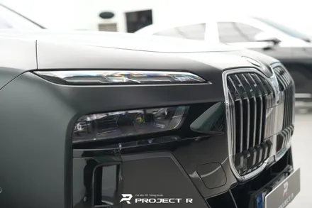 부천PPF 프로젝트알, BMW 7시리즈 740i 무광 전체PPF 울트라핏 레트로 매트 시공 / 부천 원미구 상동