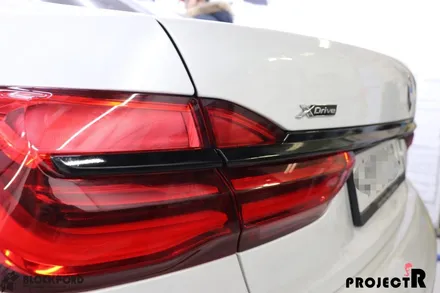 상동랩핑 전문점 BMW 730Ld 라이트필름과 크롬죽이기 포인트랩핑 / 부천 원미구 상동