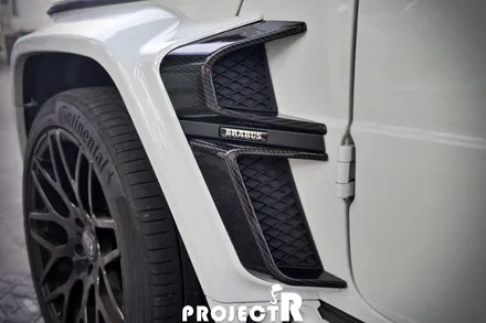 벤츠 지바겐 G63 AMG 카본 부분 랩핑 시공기 by 부천 상동 자동차 래핑 전문점 프로젝트알 / 부천 원미구 상동