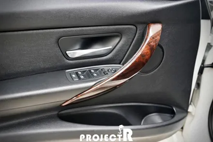 BMW 3시리즈 글라스틴트 선셋 열차단 썬팅(윈도틴팅), 3M2080 매트릭스블랙 실내 포인트 랩핑 by 프로젝트알 / 부천 원미구 상동