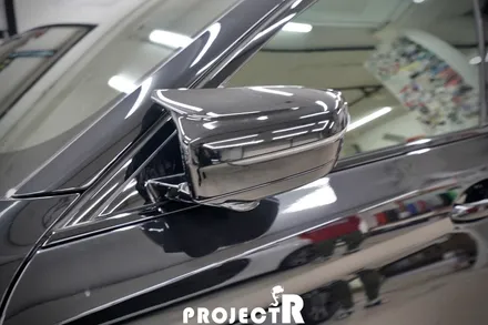 BMW M5 컴페티션 사이드미러, 카본 루프 PPF 보호필름 시공 by 부천 PPF 전문 프로젝트알 / 부천 원미구 상동