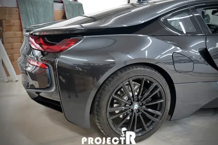 BMW i8 전체 랩핑, 에이버리 유광 에메랄드 그린 시공, 부천랩핑 프로젝트알 / 부천 원미구 상동