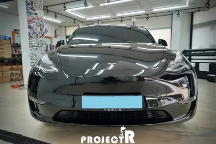 테슬라 모델Y 전체 PPF 보호필름 시공, 부천 상동 자동차PPF 전문 프로젝트알 / 부천 원미구 상동