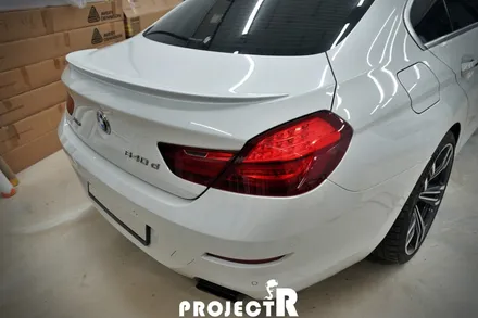 BMW 6시리즈 640d 전체 랩핑, 에이버리 사틴 바솔트 메탈릭 시공, 부천 자동차 랩핑은 프로젝트알~ / 부천 원미구 상동