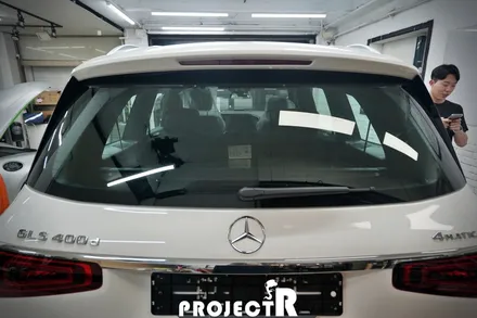 벤츠 GLS 신차패키지 윈도 틴팅, 글라스틴트 슈어X 열차단 썬팅, 부천 상동 프로젝트알 / 부천 원미구 상동