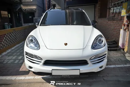 포르쉐 카이엔 S 글라스틴트 선셋 윈도 틴팅, 열차단 썬팅 재시공, 부천 자동차썬팅 프로젝트알 / 부천 원미구 상동