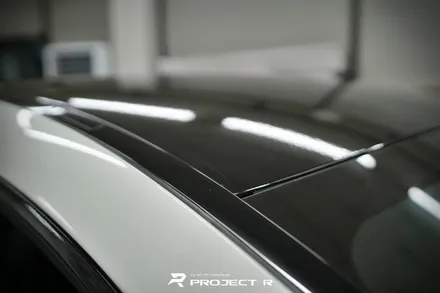 벤츠 AMG GT43 루프스킨 크롬죽이기 부분 포인트 랩핑, 부천 자동차랩핑 전문 프로젝트R / 부천 원미구 상동