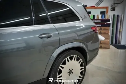벤츠 GLS 600 마이바흐 듀오톤 에이버리 유광 화이트 투톤 랩핑, 부천 프로젝트R / 부천 원미구 상동