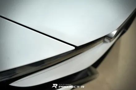 BMW i8 에이버리 유광 화이트펄 전체 랩핑, 부천 자동차랩핑 프로젝트알 / 부천 원미구 상동