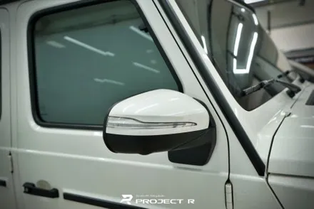 벤츠 지바겐 G63 AMG 나이트패키지(라이트필름, 부분 랩핑 크롬죽이기) 시공, 부천랩핑 프로젝트알 / 부천 원미구 상동