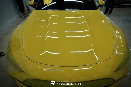 벤츠 SL63 AMG 스텍 윈드쉴드, UPPF 전체 PPF 및 카본PPF, 부천 프로젝트알 / 부천 원미구 상동