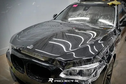 BMW 7시리즈 앞범퍼 본넷 부분 PPF, 울트라핏 XP 크리스탈 시공, 부천PPF 프로젝트알 / 부천 원미구 상동