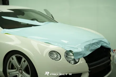부천랩핑 벤틀리 컨티넨탈GT 비닐프로그 글레이셔 블루 전체 랩핑, 프로젝트알 / 부천 원미구 상동