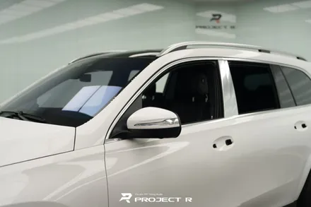 벤츠 GLS600 마이바흐 듀오톤 비닐프로그 로얄그린 및 메탈실버 투톤 랩핑, 부천 프로젝트알 / 부천 원미구 상동