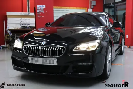 부천랩핑잘하는곳은? 이곳! BMW 640d 유광블랙 전체랩핑 후기~ / 부천 원미구 상동
