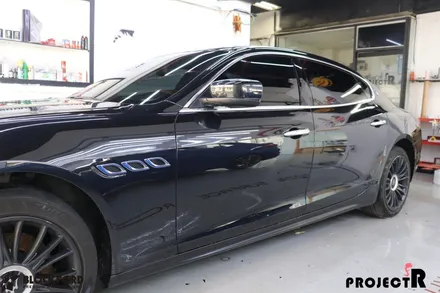 전체랩핑 후 지겹다면 랩핑제거로 원상복귀 마세라티콰트로포르테 부천랩핑시공하다 / 부천 원미구 상동