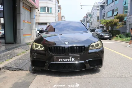 부천랩핑 전문점 bmw 520d 블랙유광 전체시공기 / 부천 원미구 상동
