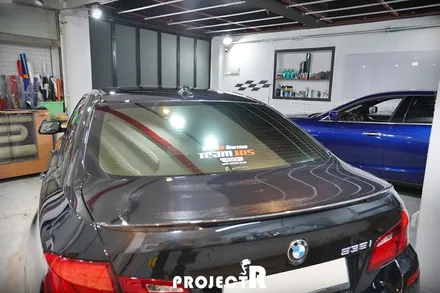 BMW 5시리즈(535i) 블락포디 샴페인골드 열차단 썬팅 by 부천 상동 썬팅 전문점 프로젝트R / 부천 원미구 상동