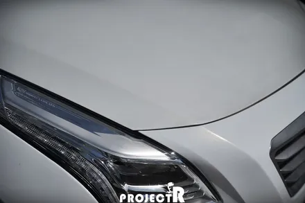 캐딜락 CT6 부분 랩핑, 3M1080 화이트 골드 스파클 앞범퍼+휀다 재시공 by 부천 상동 프로젝트R / 부천 원미구 상동