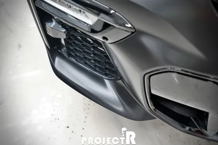 BMW X6 에이버리 사틴블랙 전체 랩핑 사고 부위 부분 래핑 재시공기 by 프로젝트R / 부천 원미구 상동