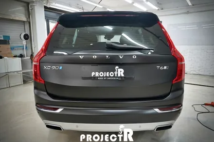 볼보 XC90 에이버리 사틴블랙 전체 랩핑, 부천 프로젝트알 / 부천 원미구 상동