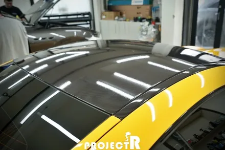 벤츠 AMG GT 3M 썬플라워 전체 랩핑, 인천 부평 자동차 래핑 전문 프로젝트알 / 부천 원미구 상동