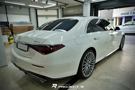 벤츠 S클래스 S500 전체 PPF, 울트라핏 XP크리스탈 시공, 부천 자동차PPF 프로젝트R / 부천 원미구 상동