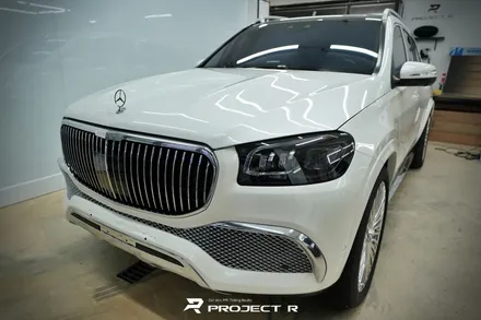 부천 자동차 열차단썬팅, 벤츠 GLS 600 마이바흐 신차패키지 글라스틴트 슈어X 시공, 프로젝트알 / 부천 원미구 상동