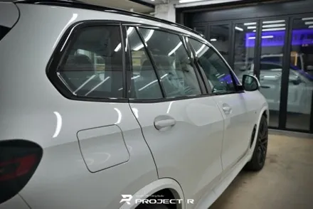 BMW X5 신차패키지 윈도 틴팅, 글라스틴트 슈어X 열차단썬팅 시공 후기, 부천 썬팅 프로젝트알 / 부천 원미구 상동
