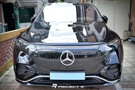 벤츠 EQS SUV 앞범퍼 PPF 재시공, 울트라핏 XP 크리스탈, 부천 자동차PPF 프로젝트알 / 부천 원미구 상동