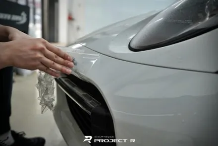 포르쉐 992 911 카브리올레 전체 PPF 재시공, 울트라핏 블랙 PPF, 부천 상동 프로젝트알 / 부천 원미구 상동