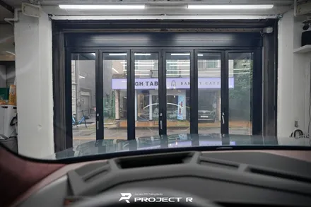 BMW XM 전면 열차단 썬팅, 글라스틴트 슈어X 윈도 틴팅, 부천 프로젝트알 / 부천 원미구 상동