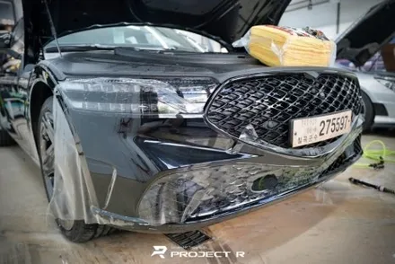 부천PPF 제네시스 G90 블랙에디션 울트라핏 XP크리스탈 전체 PPF, 프로젝트알 / 부천 원미구 상동