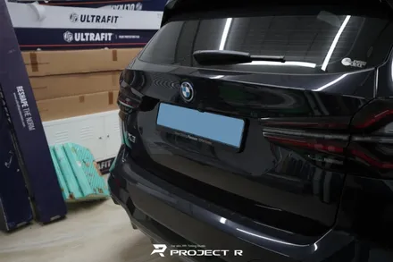 BMW iX3 전체 랩핑 비닐프로그 고광택 글로시 화이트 퍼플 시공 / 프로젝트알 / 부천 원미구 상동