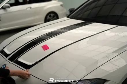 BMW M4 컴페티션 데칼 바이퍼라인 포인트 랩핑, 부천 프로젝트알 / 부천 원미구 상동