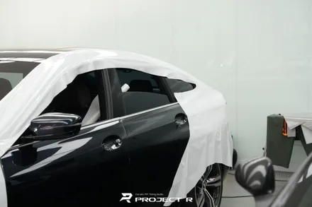 BMW 6GT 전체 랩핑, 비닐프로그 고광택 크리스탈 화이트 시공, 부천 래핑 프로젝트알 / 부천 원미구 상동