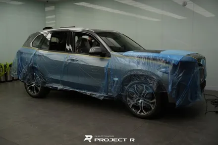 BMW X5 글라스틴트 선셋R 썬팅, 생활보호 PPF 및 크롬죽이기, 신차패키지 전문 부천 프로젝트알 / 부천 원미구 상동