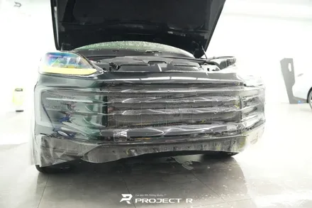 카이엔 쿠페 울트라핏 윈드쉴드 및 실내 포함 전체 PPF 시공, 부천 자동차PPF 전문 프로젝트알 / 부천 원미구 상동