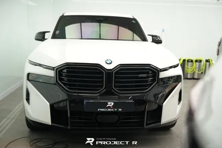 BMW XM 사고로 인한 본넷 PPF 재시공, 울트라핏 무광 PPF 부천 프로젝트알 / 부천 원미구 상동