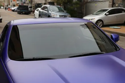 부천썬팅전문점은 이곳, 닛산 370z 블락포디 블랙크롬 전면열차단썬팅 후기 / 부천 원미구 상동