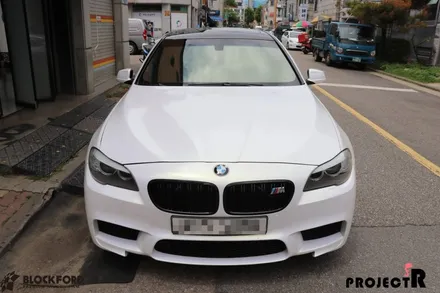 부천썬팅 블락포디샴페인골드 bmw 5시리즈에 시공하다 / 부천 원미구 상동