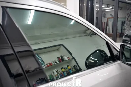 BMW X6 신차패키지 글라스틴트 선셋 열차단 썬팅, 헤드라이트 생활보호PPF, 루프스킨 시공기 by 부천 프로젝트알 / 부천 원미구 상동