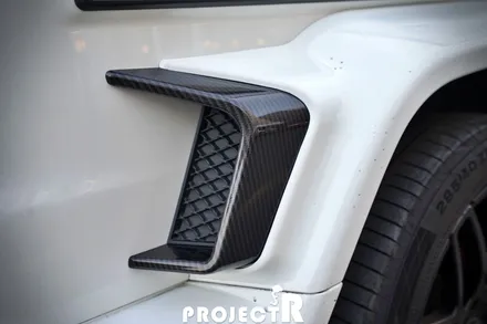 벤츠 지바겐 G63 AMG 카본 부분 랩핑 시공기 by 부천 상동 자동차 래핑 전문점 프로젝트알 / 부천 원미구 상동