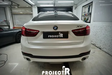 인천 자동차 랩핑, BMW X6 에이버리 사틴 화이트 펄 전체 랩핑 시공기 by 프로젝트알 / 부천 원미구 상동