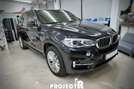 BMW X5 열차단 썬팅, 블락포디 샴페인골드 윈도 틴팅 재시공기 by 부천 자동차썬팅 프로젝트알 / 부천 원미구 상동