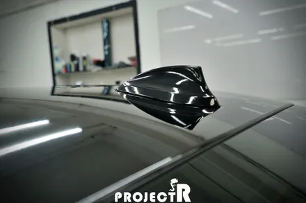 BMW 5시리즈 루프스킨, 유광블랙 부분 포인트 랩핑 by 인천 자동차 래핑 전문점 프로젝트알 / 부천 원미구 상동