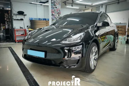 테슬라 모델Y 전체 PPF 보호필름 시공, 부천 상동 자동차PPF 전문 프로젝트알 / 부천 원미구 상동