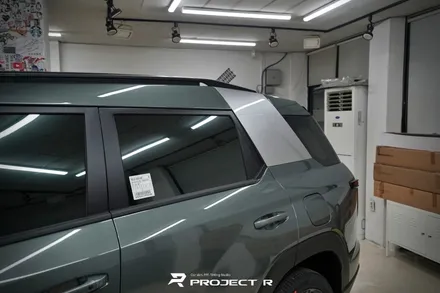 토레스 크롬죽이기, 루프스킨 부분 포인트 랩핑 및 부분 도색 시공 in 부천 프로젝트알 / 부천 원미구 상동
