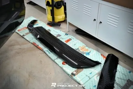 팰리세이드 루프스킨 투톤 랩핑 크롬 죽이기, 엠블럼 디퓨저 도색, 부천 상동 자동차랩핑 프로젝트R / 부천 원미구 상동